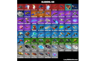 UNIQUE - Dark Vertex, Merry Mint Axe [83 Skins, 68 Axes, 86 Emotes, 69 Gliders and MORE!]