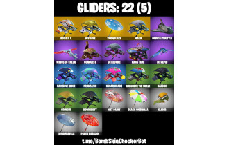 UNIQUE - Royale Knight, Floss [22 Skins, 300 Vbucks, 16 Axes, 27 Emotes, 94 Gliders and MORE!]