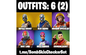 UNIQUE - Royale Knight, Take The L [6 Skins, 3 Axes, 8 Emotes, 7 Gliders and MORE!]