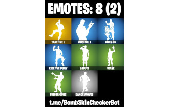 UNIQUE - Royale Knight, Take The L [6 Skins, 3 Axes, 8 Emotes, 7 Gliders and MORE!]