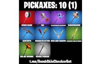 UNIQUE - Moonwalker, Take The L [9 Skins, 10 Axes, 12 Emotes, 17 Gliders and MORE!]