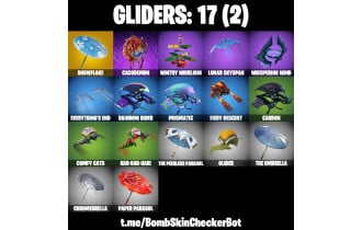 UNIQUE - Moonwalker, Take The L [9 Skins, 10 Axes, 12 Emotes, 17 Gliders and MORE!]