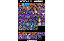 UNIQUE - Tilted Teknique, Peely [47 Skins, 900 Vbucks, 54 Axes, 60 Emotes, 51 Gliders and MORE!]