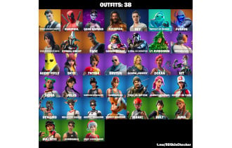 UNIQUE - Manic, Dynamo [38 Skins, 32 Axes, 38 Emotes, 36 Gliders and MORE!]