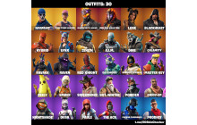 UNIQUE - OG STW, Luxe [30 Skins, 17 Axes, 30 Emotes, 23 Gliders and MORE!]