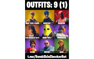 UNIQUE - OG STW, Deadpool  [9 Skins, 10 Axes, 9 Emotes, 14 Gliders and MORE!]