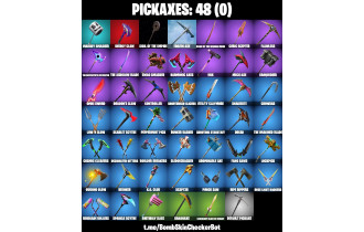 UNIQUE - Tilted Teknique,  [35 Skins, 1250 Vbucks, 48 Axes, 54 Emotes, 66 Gliders and MORE!]