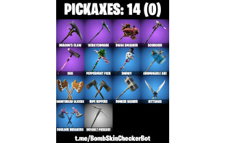 UNIQUE - Rox , Lynx  [13 Skins, 450 Vbucks, 14 Axes, 25 Emotes, 20 Gliders and MORE!]