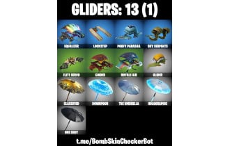 UNIQUE -  Peely, One Shot [8 Skins, 250 Vbucks, 7 Axes, 18 Emotes, 13 Gliders and MORE!]