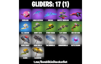 UNIQUE -  Laguna, Rox [8 Skins, 13 Axes, 21 Emotes, 17 Gliders and MORE!]