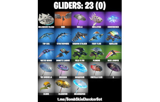 UNIQUE - Jules, Ocean [9 Skins, 450 Vbucks, 18 Axes, 24 Emotes, 23 Gliders and MORE!]