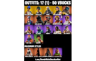 UNIQUE - Trailblazer,  Take The L [17 Skins, 50 Vbucks, 12 Axes, 23 Emotes, 17 Gliders and MORE!]