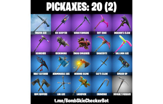 UNIQUE - Fresh, Lynx  [30 Skins, 100 Vbucks, 20 Axes, 40 Emotes, 23 Gliders and MORE!]