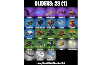 UNIQUE - Fresh, Lynx  [30 Skins, 100 Vbucks, 20 Axes, 40 Emotes, 23 Gliders and MORE!]