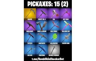 UNIQUE - The Reaper , Take The L  [34 Skins, 200 Vbucks, 15 Axes, 23 Emotes, 18 Gliders and MORE!]