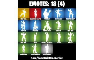 UNIQUE - Take The L, Havoc [7 Skins, 11 Axes, 18 Emotes, 19 Gliders and MORE!]