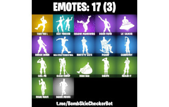 UNIQUE - Lara Croft , Take The L  [12 Skins, 50 Vbucks, 7 Axes, 17 Emotes, 17 Gliders and MORE!]