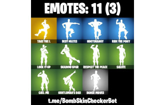 UNIQUE - OG STW,  Take The L  [11 Skins, 400 Vbucks, 10 Axes, 11 Emotes, 13 Gliders and MORE!]