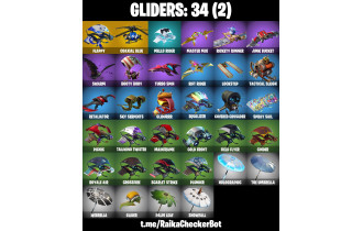 UNIQUE - End Zone, Prodigy [66 Skins, 31 Axes, 53 Emotes, 34 Gliders and MORE!]