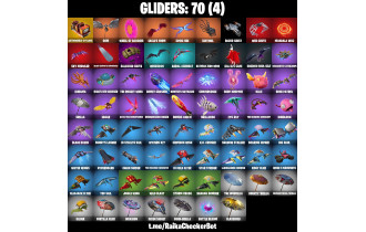 UNIQUE - Gold Meowscles, Gold Brutus  [78 Skins, 360 Vbucks, 85 Axes, 72 Emotes, 70 Gliders and MORE!]