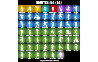 UNIQUE - Take The L,  [33 Skins, 250 Vbucks, 33 Axes, 54 Emotes, 43 Gliders and MORE!]