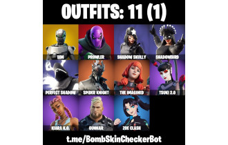 UNIQUE - Eon, OG STW [11 Skins,  Vbucks, 13 Axes, 11 Emotes, 15 Gliders and MORE!]