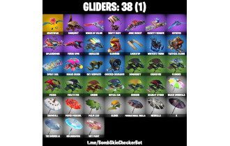 UNIQUE - Omega,  [49 Skins, 450 Vbucks, 30 Axes, 49 Emotes 38 Gliders and MORE!]