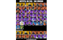 UNIQUE - Omega (Stage 5) , Ragnarok (Stage 6)  [50 Skins, 100 Vbucks, 31 Axes, 57 Emotes, 32 Gliders and MORE!]