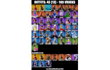 UNIQUE - Fishstick (World Cup) ,  Reaper Axe  [43 Skins, 100 Vbucks, 44 Axes, 47 Emotes, 40 Gliders and MORE!]