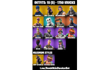 UNIQUE - OG STW , Rogue Agent  [15 Skins, 1750 Vbucks, 11 Axes, 31 Emotes, 16 Gliders and MORE!]