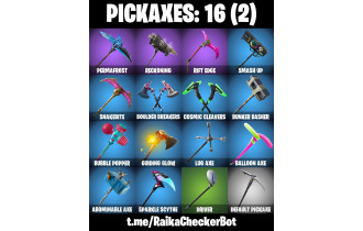 UNIQUE - Fishstick (World Cup) , End Zone  [25 Skins, 500 Vbucks, 16 Axes, 17 Emotes, 27 Gliders and MORE!]