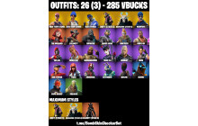 UNIQUE - OG STW , Rogue Agent  [31 Skins, 285 Vbucks, 24 Axes, 19 Emotes, 26 Gliders and MORE!]