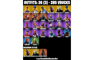 UNIQUE - OG STW , Rogue Agent  [31 Skins, 285 Vbucks, 24 Axes, 19 Emotes, 26 Gliders and MORE!]