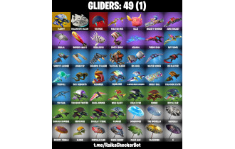 UNIQUE - Prodigy, Blue Striker [52 Skins, 1550 Vbucks, 40 Axes, 61 Emotes, 49 Gliders and MORE!]