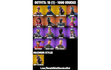 UNIQUE - OG STW ,  Omega [15 Skins, 1000 Vbucks, 11 Axes, 11 Emotes, 13 Gliders and MORE!]