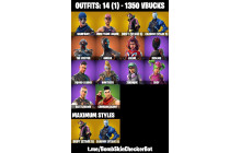 UNIQUE - OG STW , OG Mako Glider  [14 Skins, 1350 Vbucks, 11 Axes, 13 Emotes, 17 Gliders and MORE!]