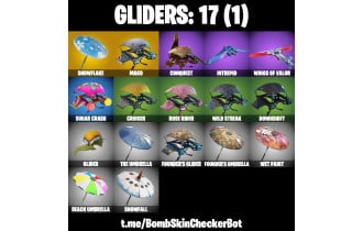 UNIQUE - OG STW , OG Mako Glider  [14 Skins, 1350 Vbucks, 11 Axes, 13 Emotes, 17 Gliders and MORE!]