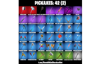 UNIQUE - Spider Gwen,  Polar Peely [37 Skins, 750 Vbucks, 42 Axes, 38 Emotes, 43 Gliders and MORE!]