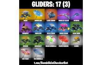 UNIQUE - Rogue Agent , Mako Glider  [14 Skins, 100 Vbucks, 9 Axes, 15 Emotes, 17 Gliders and MORE!]