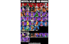 UNIQUE - Midas, Star Wand  [34 Skins, 800 Vbucks, 45 Axes, 34 Emotes, 34 Gliders and MORE!]