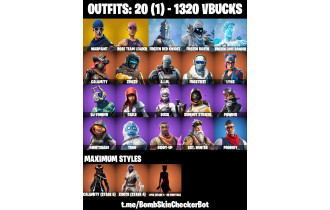 UNIQUE - OG STW, DJ Yonder [20 Skins, 1320 Vbucks, 12 Axes, 23 Emotes, 19 Gliders and MORE!]