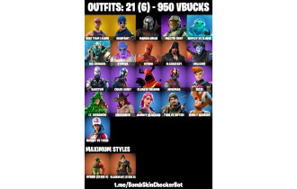 UNIQUE - OG STW, Rose Team Leader [21 Skins, 950 Vbucks, 18 Axes, 11 Emotes, 17 Gliders and MORE!]