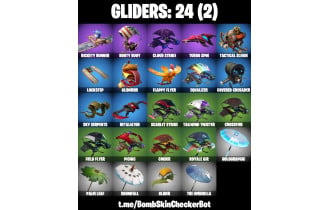 UNIQUE - Luxe,  Peely [32 Skins, 22 Axes, 40 Emotes, 24 Gliders and MORE!]