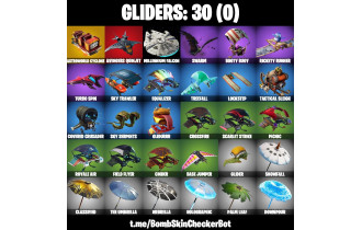 UNIQUE - The Ace, Peely  [33 Skins, 700 Vbucks, 23 Axes, 37 Emotes, 30 Gliders and MORE!]