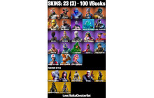 UNIQUE - Drift, Calamity [23 Skins, 100 Vbucks, 19 Axes, 26 Emotes, 22 Gliders and MORE!]