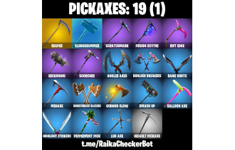 UNIQUE - Drift, Calamity [23 Skins, 100 Vbucks, 19 Axes, 26 Emotes, 22 Gliders and MORE!]