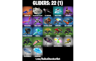 UNIQUE - Drift, Calamity [23 Skins, 100 Vbucks, 19 Axes, 26 Emotes, 22 Gliders and MORE!]