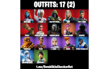 UNIQUE - Tony Stark ,  Mandalorian [17 Skins, 24 Axes, 15 Emotes,19 Gliders and MORE!]