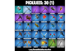 UNIQUE - Luxe, Peely  [24 Skins, 200 Vbucks, 30 Axes, 48 Emotes, 42 Gliders and MORE!]