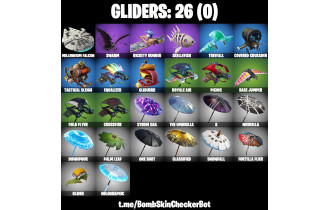 UNIQUE - Lynx, Dire  [21 Skins, 200 Vbucks, 18 Axes, 37 Emotes, 26 Gliders and MORE!]